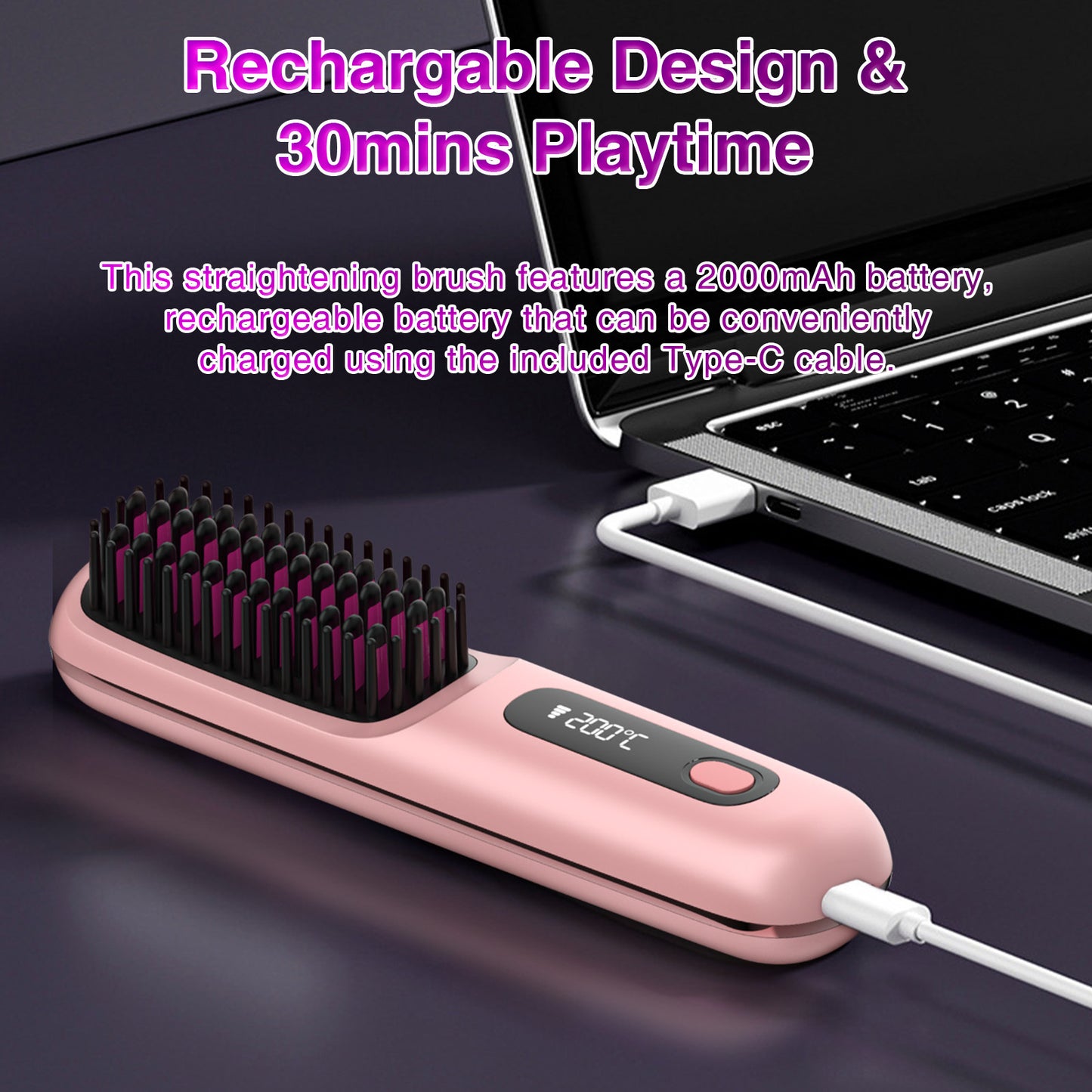 MihCare™ ShineStraight Brush