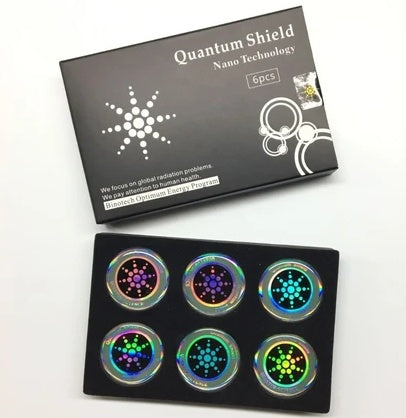 QuantumShield™ – Premium EMF Protection & Device Safety Set (6 PCS)