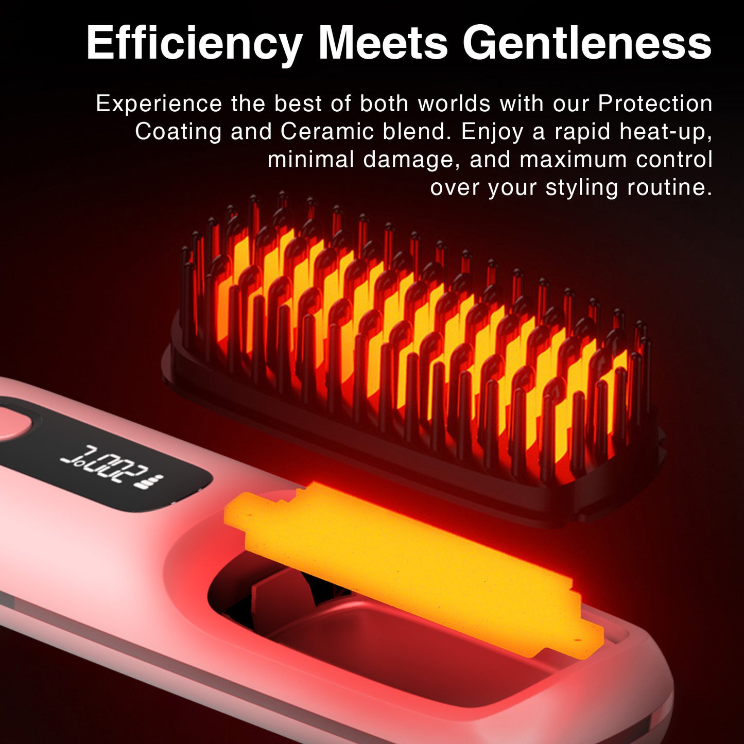 MihCare™ ShineStraight Brush