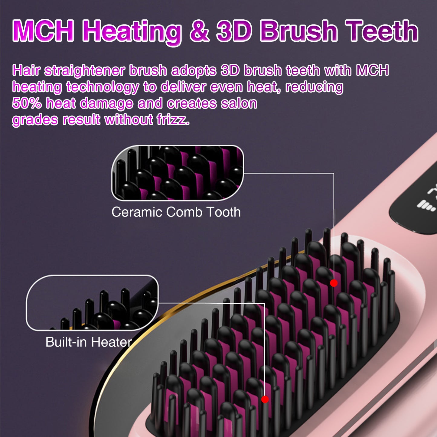 MihCare™ ShineStraight Brush