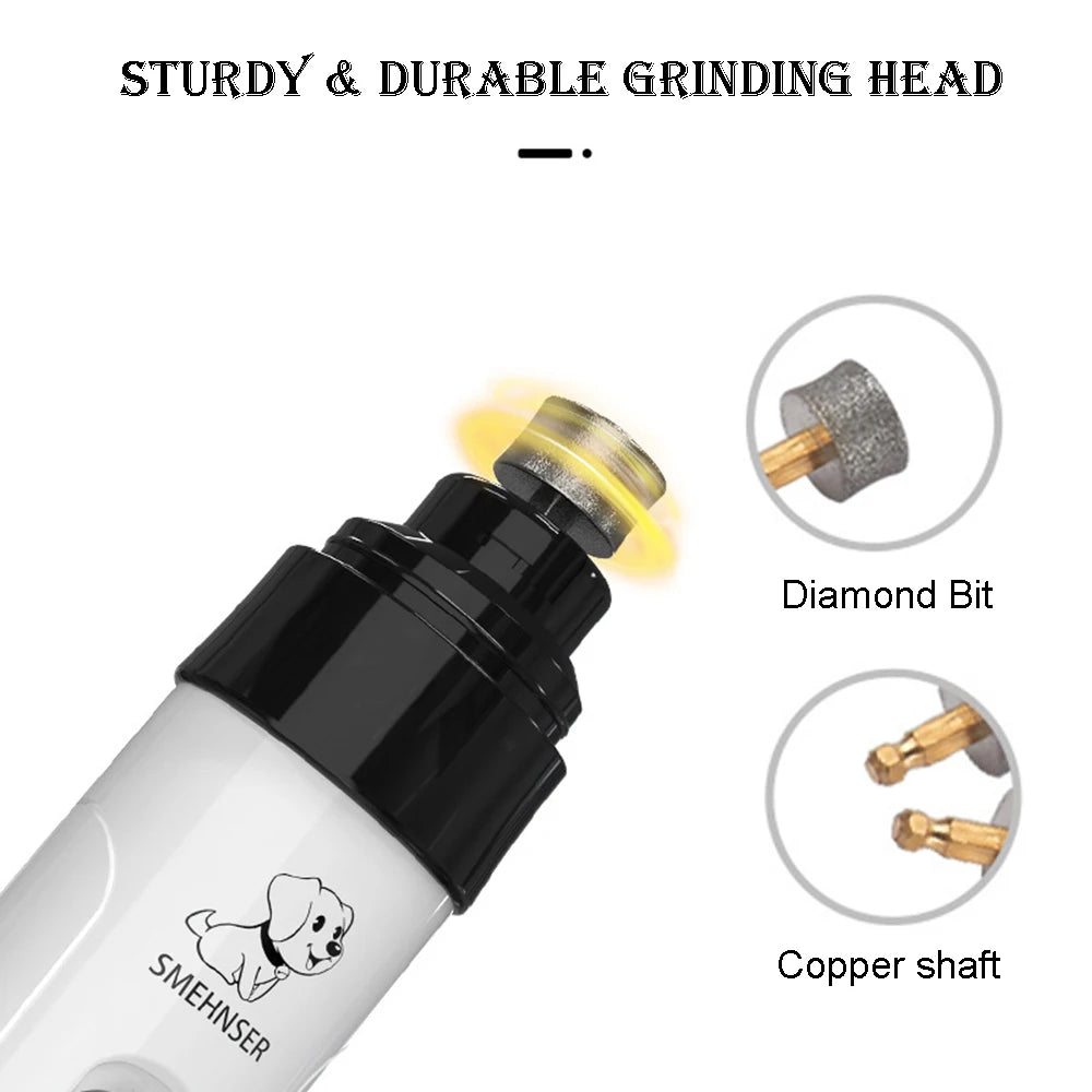 MIHCare™ SafePaws – Electric Pet Nail Grinder