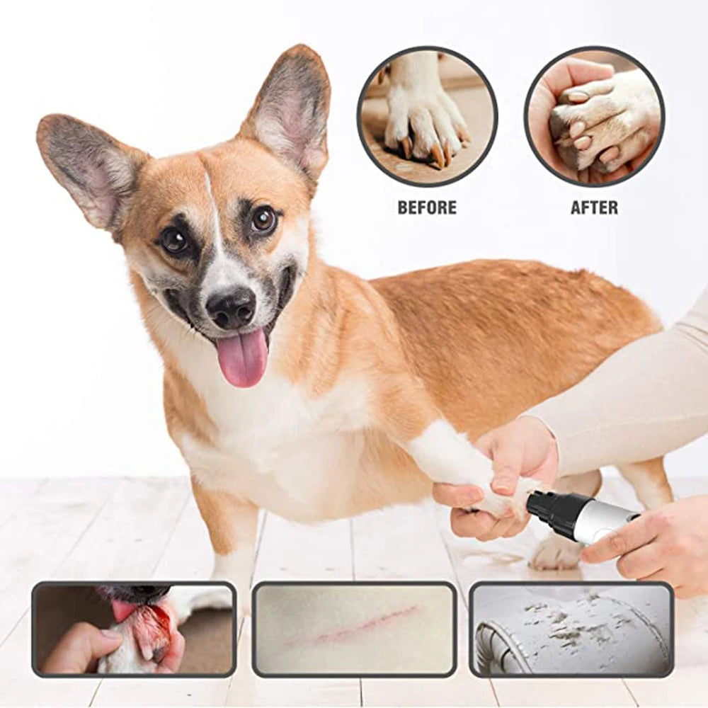 MIHCare™ SafePaws – Electric Pet Nail Grinder