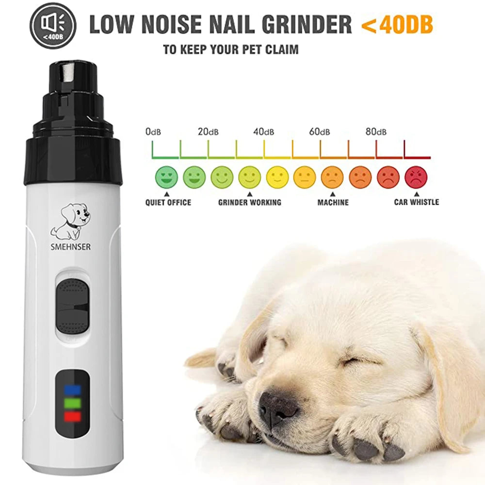 MIHCare™ SafePaws – Electric Pet Nail Grinder